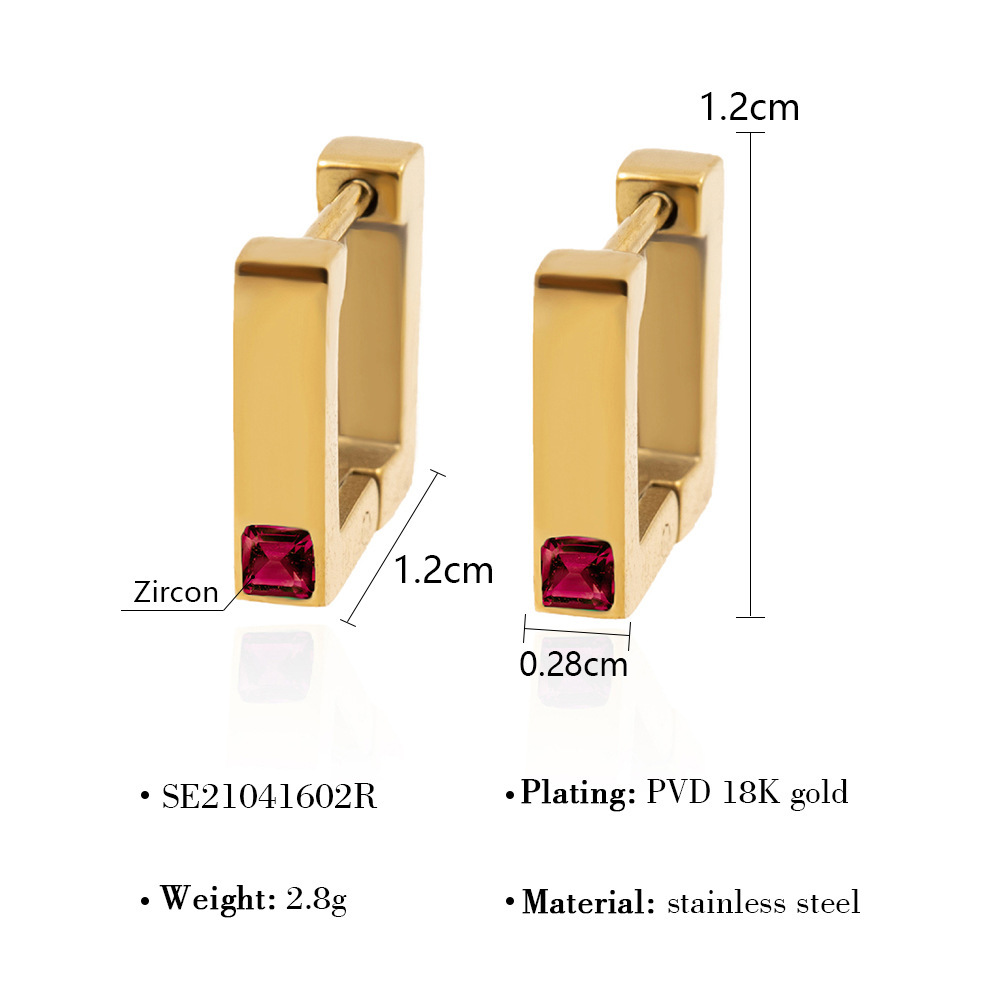 Oferta especial experiencia europea y americana joyería de acero titanio vacío galvanoplastia no decoloración no alérgica joyería pendientes collar fábrica al por mayor