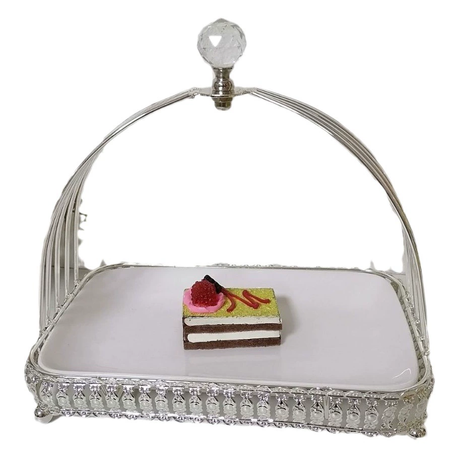 Десертные украшения для стола Стеллаж для десертных кондитерских изделий Поднос для стола Керамическая железная стойка для торта Послеобеденный чай Стойка Dim Sum