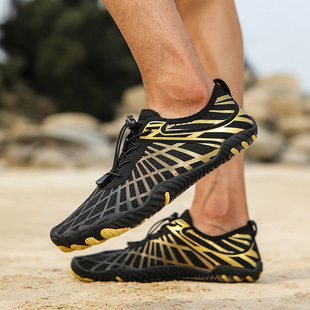 Cross-border Tracing Shoes Beach Shoes Couple Shoes Factory Wholesale Outdoor Diving Swimming Fitness Five Finger Large Size Shoes for Adults
