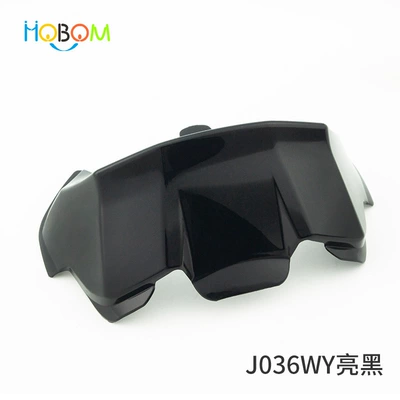 Arai Helmet Rx7X Tail Wing Is Suitable for Arai Rx7X Ne0 Helmet Tail Wing Lens Air Duct Spoiler (Dəbilqə (Kaska) aksesuarları) - bright-black-with-3m-glue