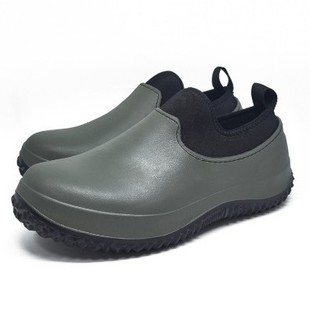 Plus Size Men's Shoes 454647 Kitchen Special Shoes Men's Waterproof Anti-Slip Work Shoes Work Car Wash Rain Boots Chef Rubber Shoes