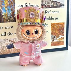 GD グァン・ジロンと同じスタイルの第 1、第 2、第 3 世代ラブブ ピンク クラウン スーツ ベビー服 コンサート スーツ 帽子 服