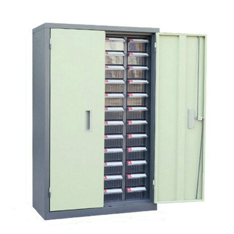 30抽铁皮零件柜仓储效率柜精密电子螺丝元件柜可带门锁大号抽屉柜