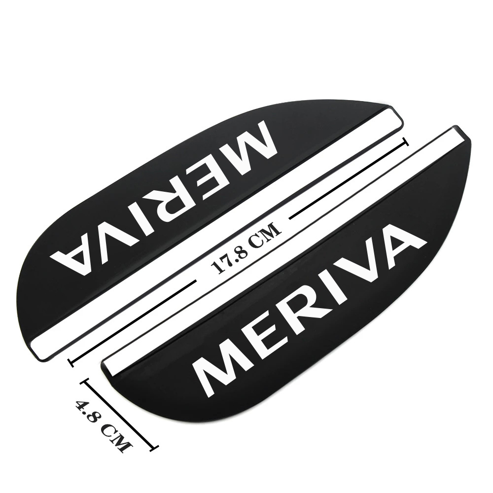 Rain Eyebrow | Opel Rearview mirror rainproof sticker - opel-6-meriva