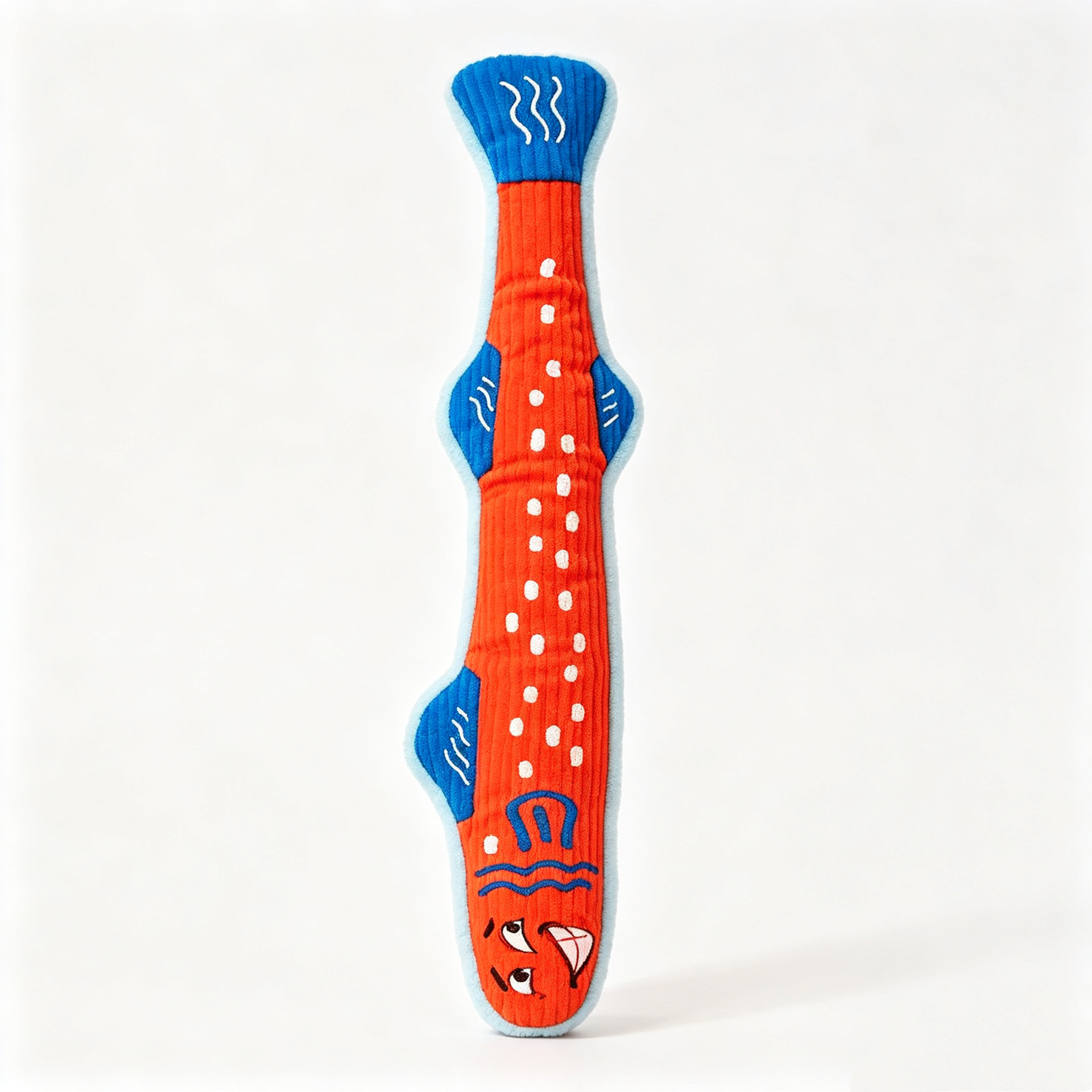 Orange creepy fish (49*6cm, 45g)