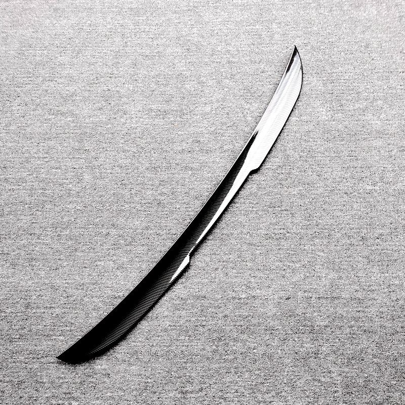 Suitable for 19-24 Audi A7 Rear Wing A7L Modified Racing Version Blade Rear Wing Paste Without Punching Paint Black