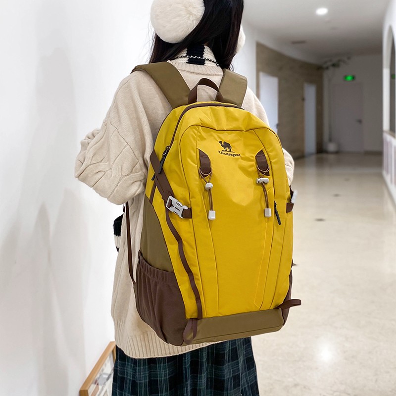 Mountaineering Bag, Outdoor Sports Fashion Backpack, Large Capacity Outdoor Travel, Lightweight Hiking Travel Trendy Backpack