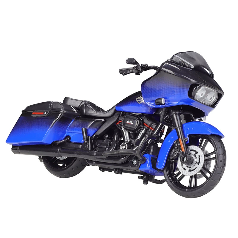 Мичи Ту 1:18 Harley 2018 CVO Road Glide моделирование алюминиевой мотоцикл с основанием