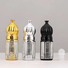Z010-3ml6ml ポータブルエッセンシャルオイルローラーボールボトル空ボトルローリングボールボトルマッサージスミアサンプルガラス包装