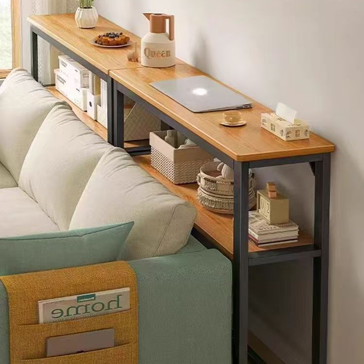 Small Bedroom Computer Desk for Girls, Simple Desk for Junior High School Students, Home Workstation, Rental House Office Desk, Long Strip