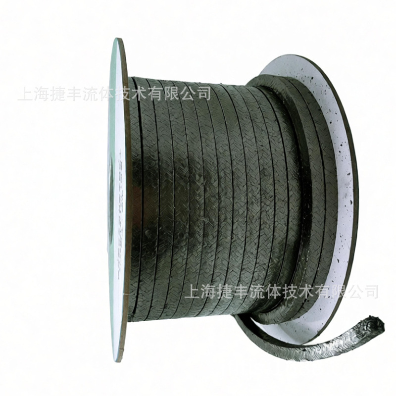 捷丰流体JF6100石墨盘根 10*10mm 5KG/件