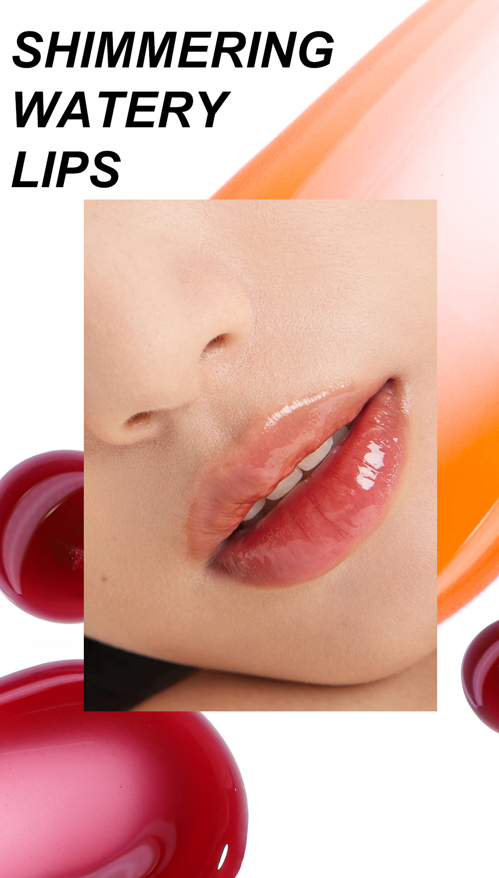 YOUNG VISION Lip Oil 6-bottle Set, Lip Gloss, Mint Lip Lotion, Hydrating Lip Oil Application Scenario