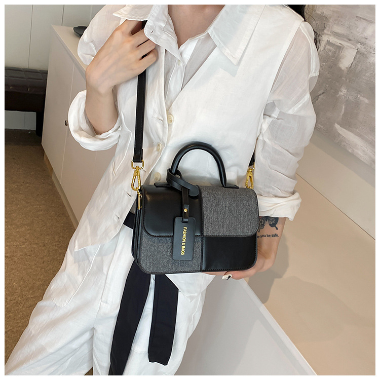 Maillard Splicing Handbag for Women 2024 New Style, with Unique Texture and a Stylish Crossbody Bag Design_voghion.com