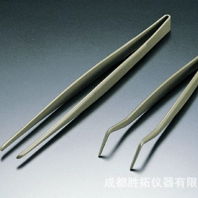 Японский Пинцет из нержавеющей стали с покрытием PFA, пинцет с тефлоновым покрытием FEP, устойчивый к кислотам и щелочам