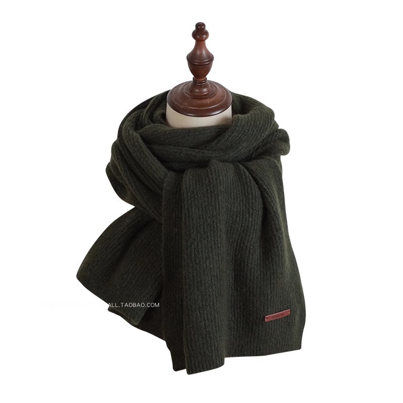 Green scarf