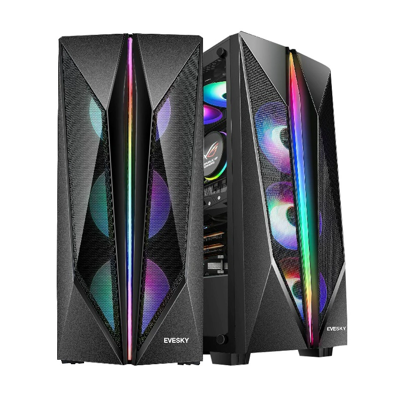Кросс‑бордер Фантом 1RGB корпус компьютера настольный проход игра водяное охлаждение киберспорт интернет-кафе ATX большой материнской платы корпус