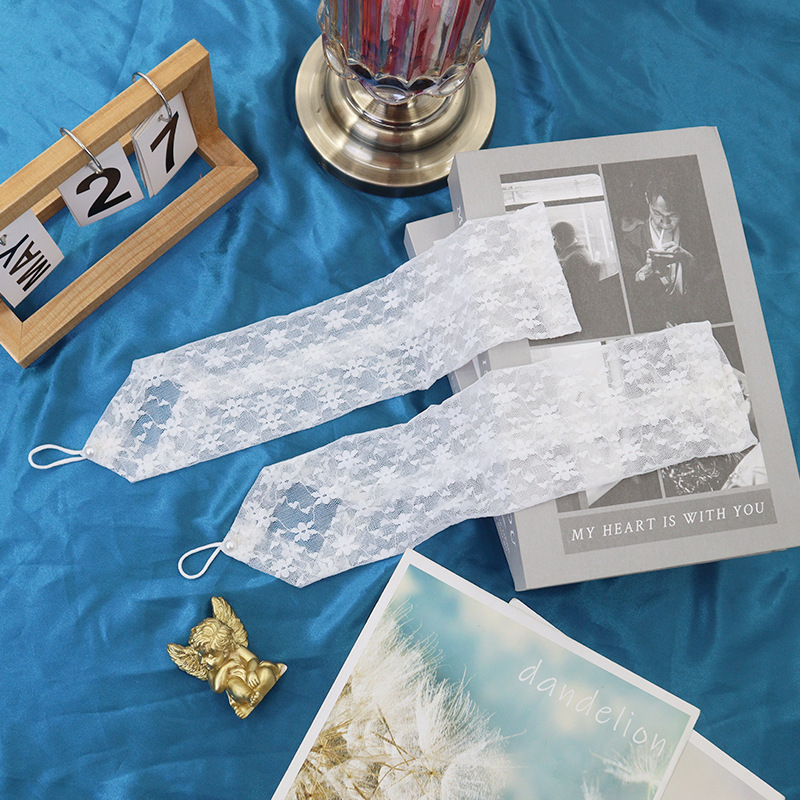 Nuevos guantes de encaje de venta caliente para la fiesta de baile, accesorios sexuales, los mismos accesorios de fotografía en línea.