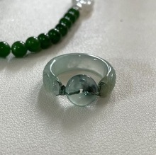 复古温柔国风小众设计新中式平安扣戒指女简约个性古风食指戒批发