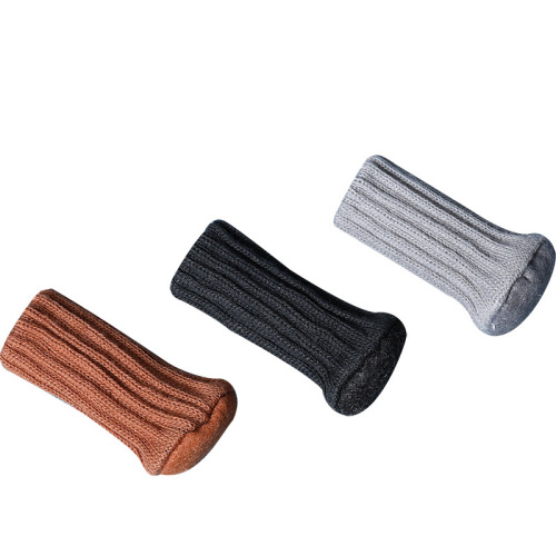 Knitting wool table and chair leg covers, stool leg protectors, felt bottom anti-slip and wear-resistant table leg pads, floor scratch-proof pads