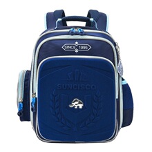 新款儿童保健书包大容量耐磨小学生双肩包减负护脊书包1-3年级用