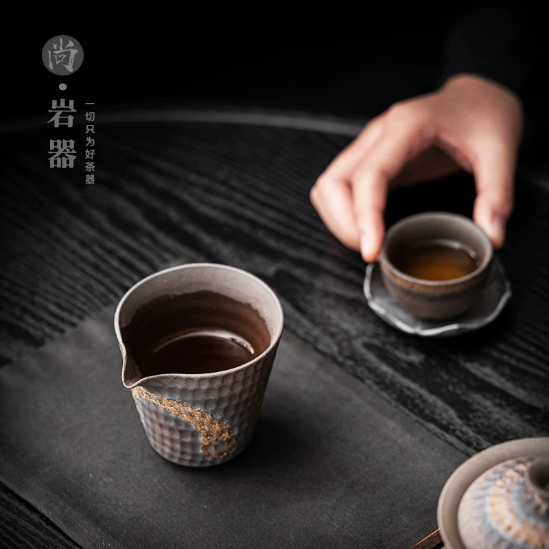 Retro ceramic tea cup for home use, tea set, wholesale