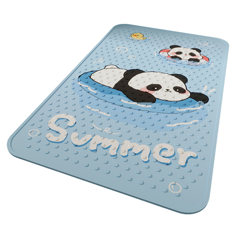 Bathroom Anti-Slip Mat, Shower Mat, Kidsren's Bathroom Foot Mat, Anti-Fall Waterproof Mat, Toilet Bathroom Floor Mat
