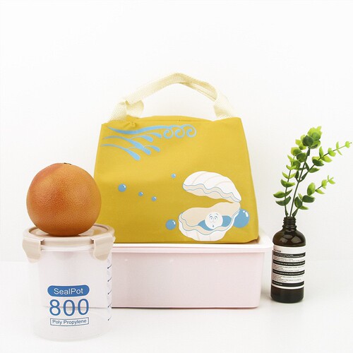 Student lunch box handbag aluminum foil thickened large insulation bag insulation bag cartoon lunch bag lunch box bag ice bag