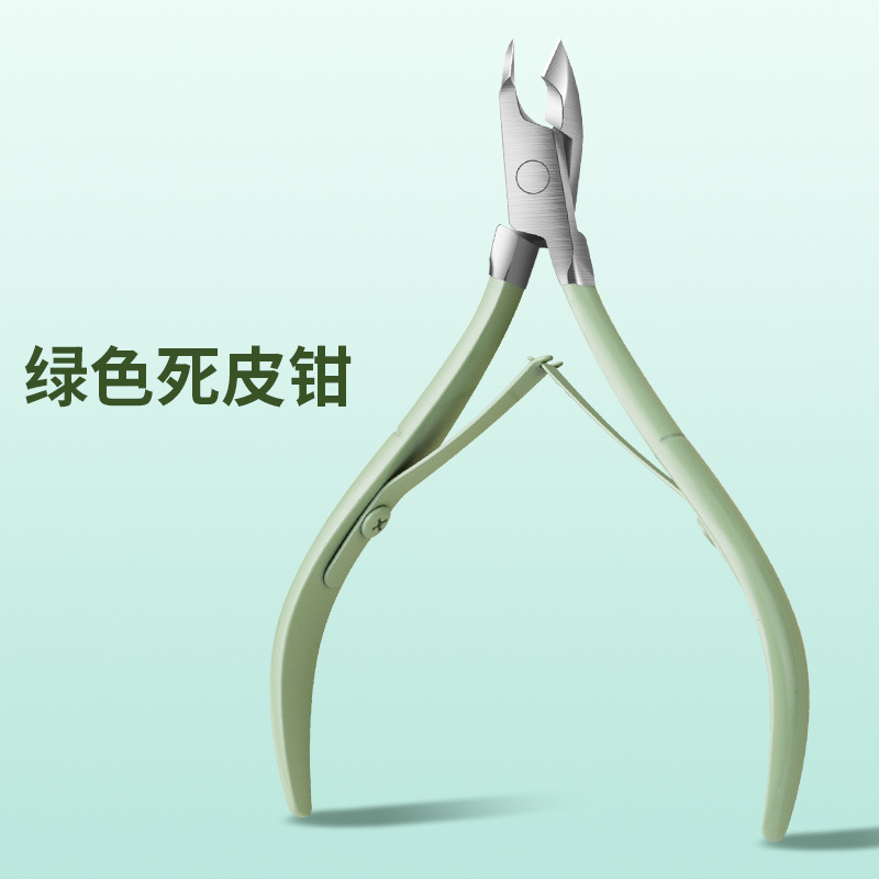 Mint green-single dead skin scissors