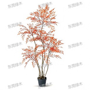 Artificial Autumn?Tone Nandina Domestica Tree �＾��������