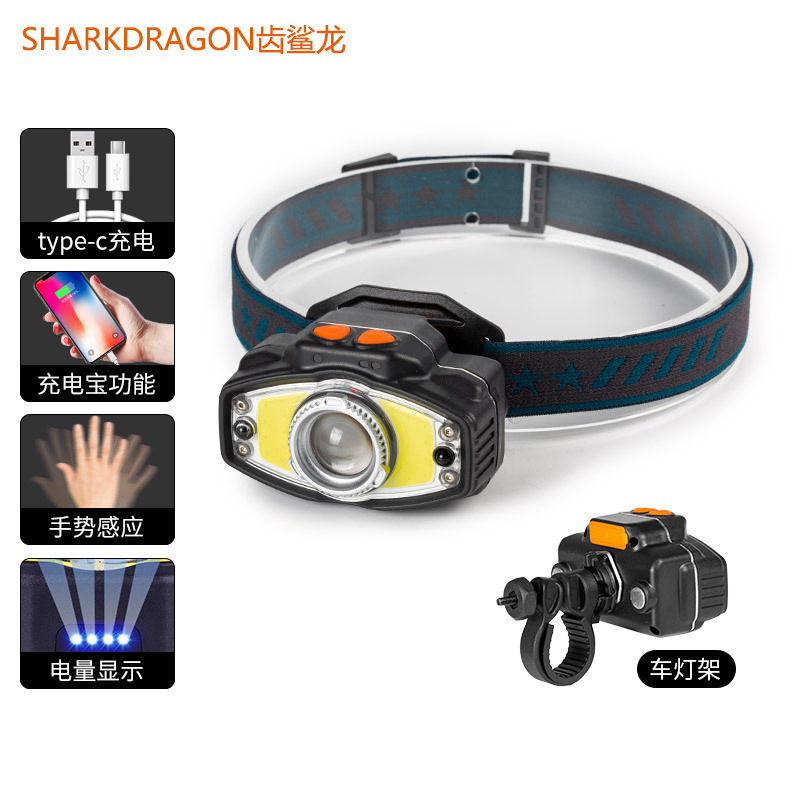 (Cross-border trading), induction travel lantern, waterproof universal bike for cycling, front headlights