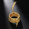CHAIFU Studio X215 Dark Soil Cool Open Cool Style Snake -shaped Design Sensory Necklace