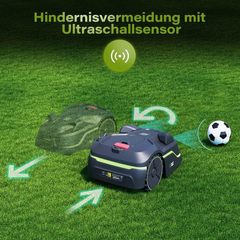 全自動インテリジェント芝刈り機家庭用庭草刈機超音波屋外高効率草刈ロボット