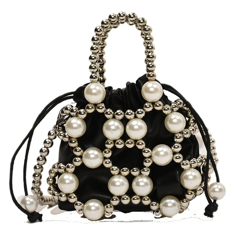 Versión coreana del nuevo estilo de verano bolso de mensajero para niños lindo perla bolso para niños y niñas mini bolso de hombro para niñas de estilo occidental