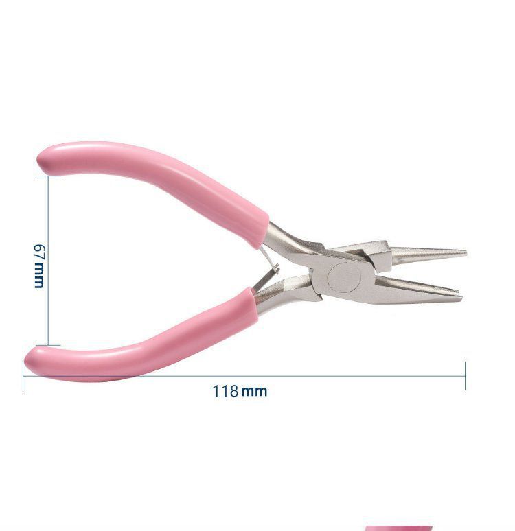 5inch pink needle rolling pliers
