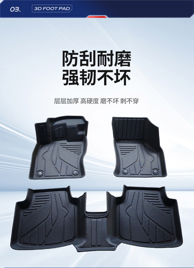 Volkswagen Passat 15-23 Models Tpe Floor Mats Are Environmentally Friendly, Odor-Free, Waterproof, Non-Slip, and Fully Enclosed Car Floor Mats
