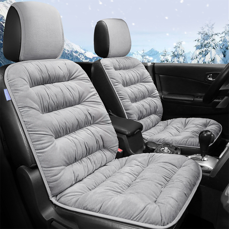 Universal – Seat cushion, seat cover Seat Cushion Winter - gray-single-seat-universal