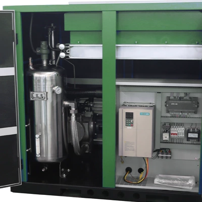 Water-Lubricated 22Kw Screw-Type Air Compressor: Hava kompressorları