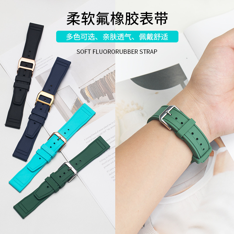 Brazalete de fluorocarbono, piloto especial, Peetao Fino, marca portuguesa, brazalete de acero de fluorocarbono desmontable rápido para hombre