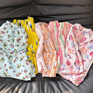 Shorts, cartoon trousers for leisure, loose fit