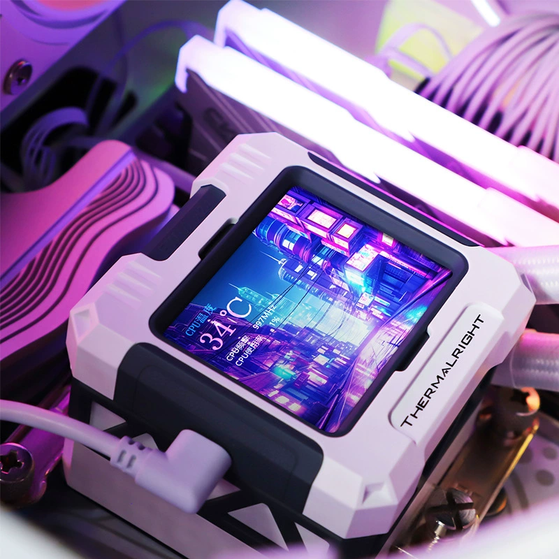 Limin FW360 ice armor modular LCD square screen integrated desktop computer CPU water cooling radiator