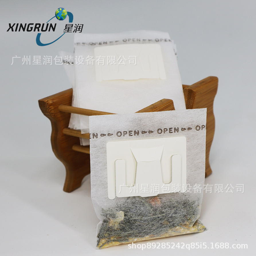 挂耳茶袋 无纺布茶叶茶包挂耳过滤袋 手冲挂耳茶包袋花茶挂耳滤袋