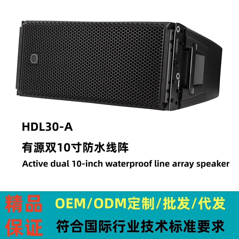 Outdoor Performance Professional Audio Rcf Model Hdl30-A Active Line Array Speaker Dual 10inch Active Waterproof Speaker
