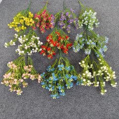 新型の手触りの柔らかいゴムの満天の星は束のシミュレーションの花の結婚祝いのホテルの家のショーウインドーを装飾して対外貿易の造花を置きます。