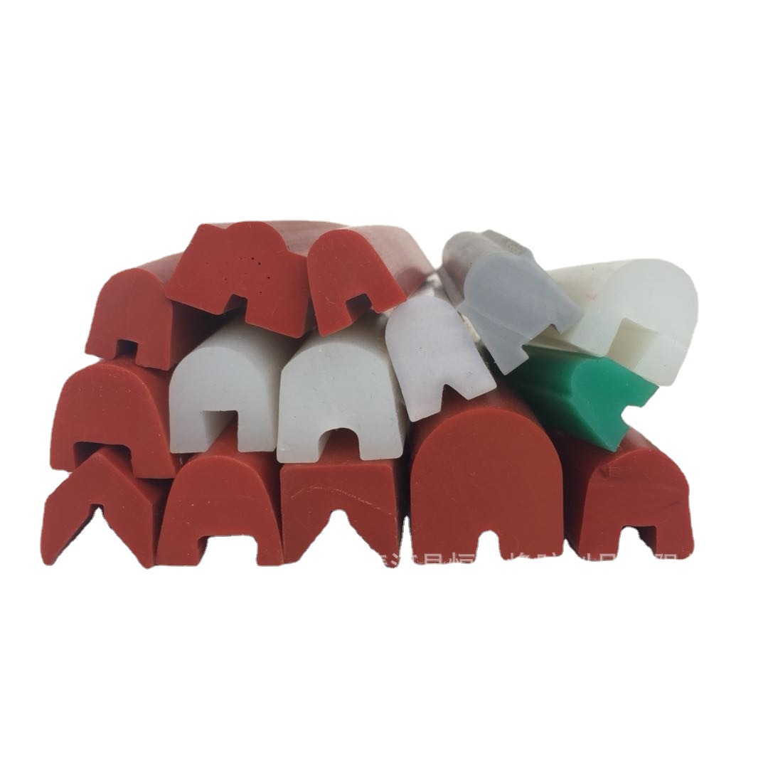 供应 盲板阀红色硅胶条D型硅胶密封条釜门硅胶条冻干机密封条