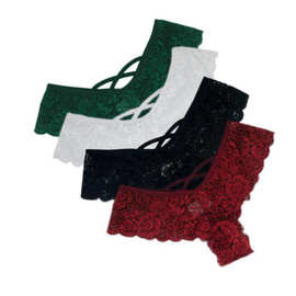 欧美外贸性感蕾丝丁字裤大码胖MM出口T 裤内裤情趣火辣女批发