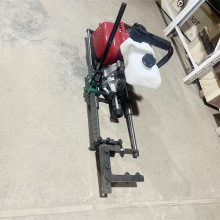 汽油機鑽孔機發電樁打對穿孔機 四沖程光伏立柱打孔機