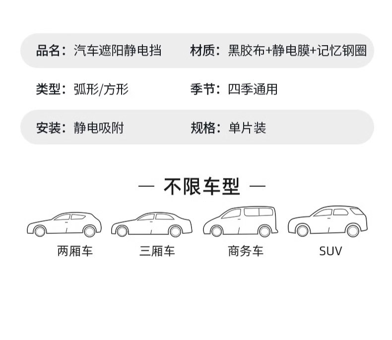 Car Sunshade Curtain, Interior Car Panel, Heat-Insulating Sun Shield, Car Window Sunshade, Magnetic Side Window Curtain for Car Glass