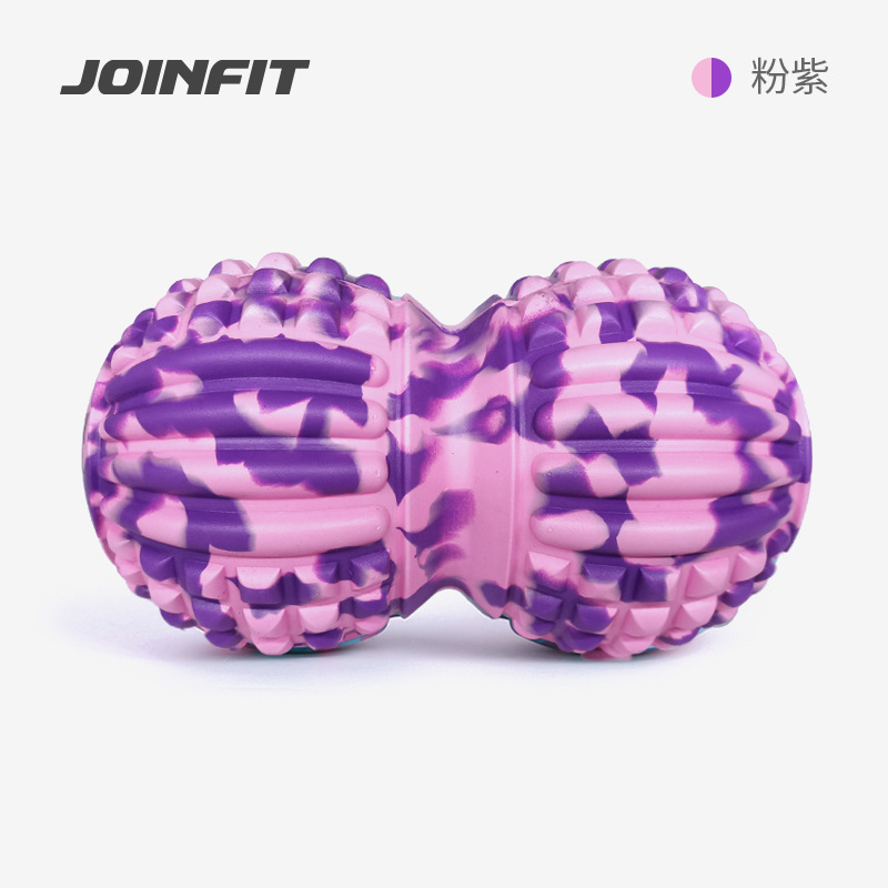 Joinfit 筋膜ボール足底筋肉リラクゼーションピーナッツボールフットマッサージボール大型アーチフィットネスネックボール|undefined