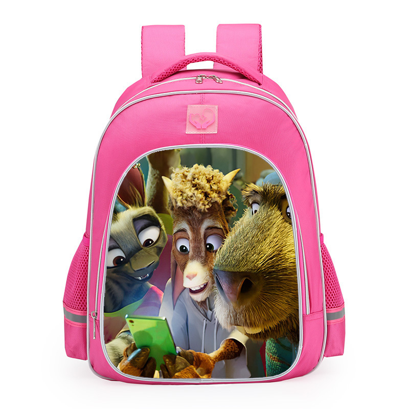 Miracle Dream Team Goat School Bag, Hot-Blooded Adventure Movie Style, Night Reflective Safety Backpack Miracle Dream Team Goat School Bag, Hot-Blooded Adventure Movie Style, Night Reflective Safety Backpack