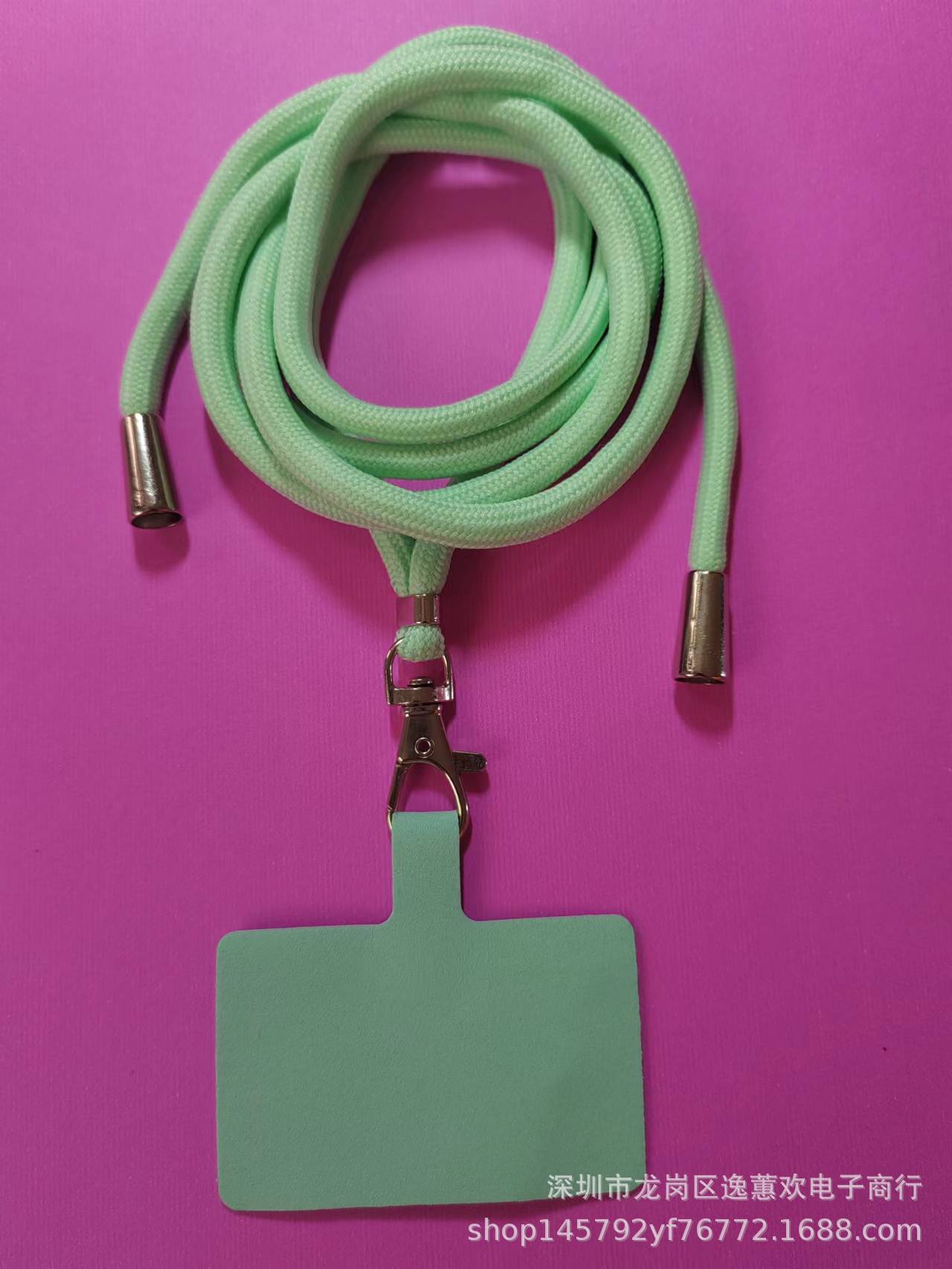 Cordón de teléfono móvil universal cuerda de cuello ajustable desmontable crossbody moda largo Internet celebridad TikTok Halter cuerda anti-perdida